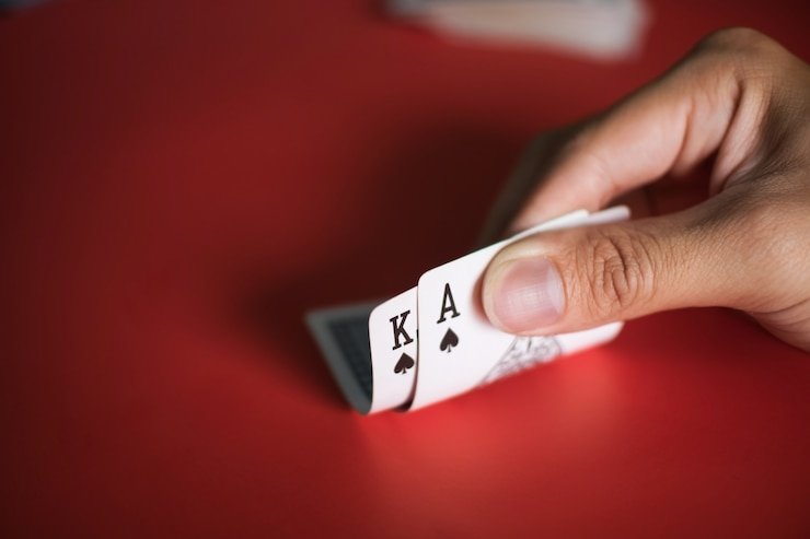Antarmuka permainan Lightning Baccarat di mpo33 dengan kartu dan panel taruhan
